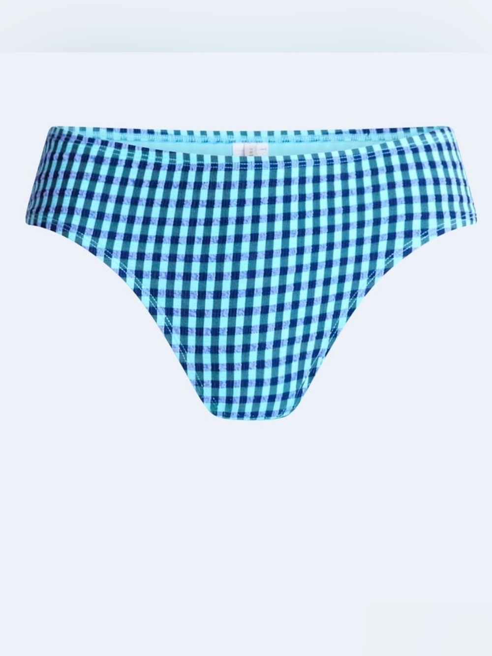 Free Assembly Women's Mid Rise Seersucker Bikini Bottoms